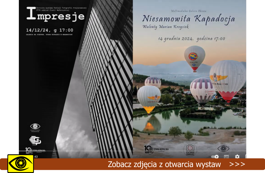 Wernisaż XIII dorocznej wystawy Komisji Fotografii Krajoznawczej PTTK O/Z Wałbrzyskiej